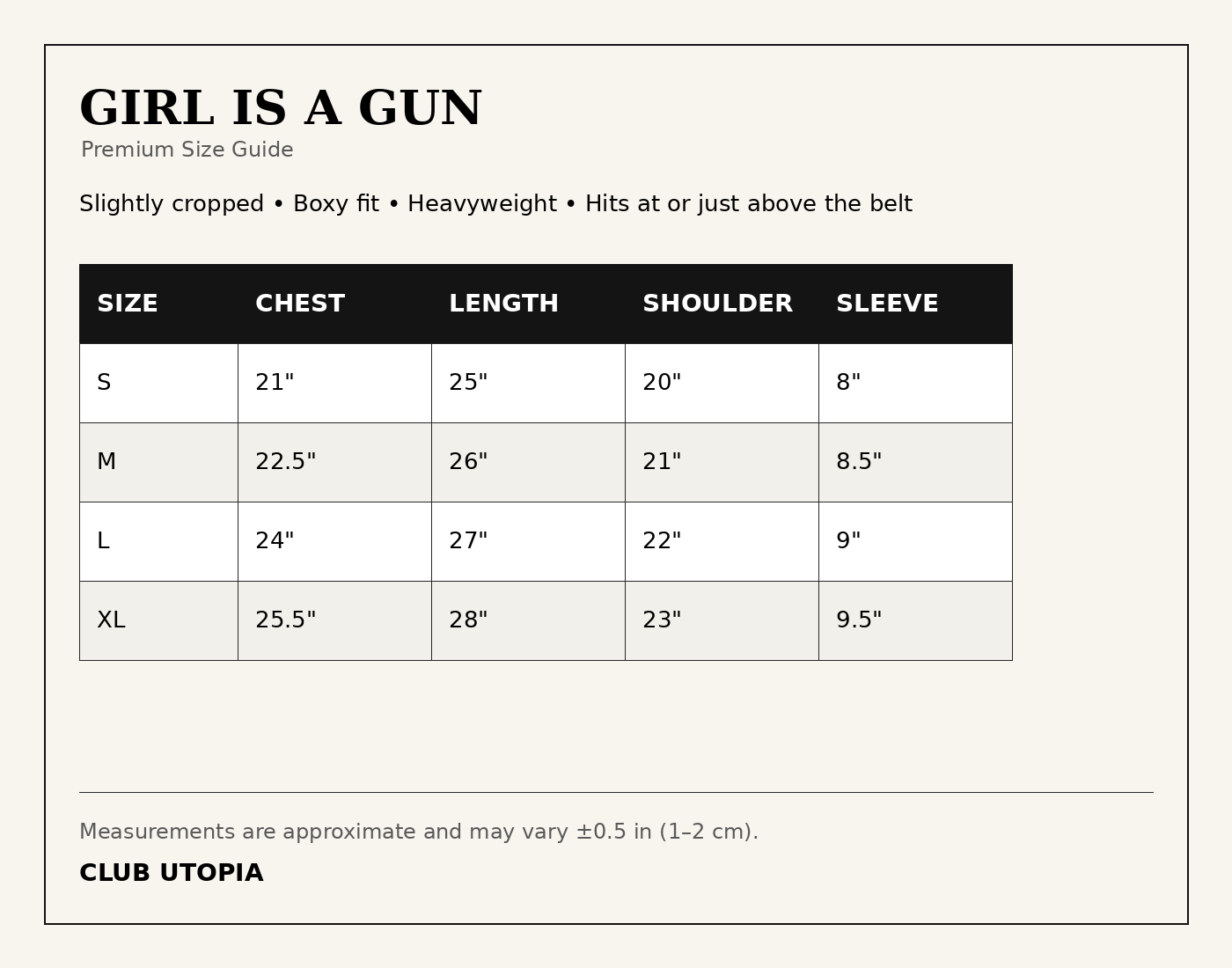 Girl Is A Gun Tee
